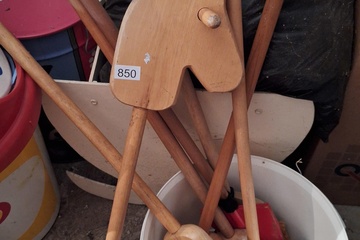 Afbeelding van Stokpaarden hout