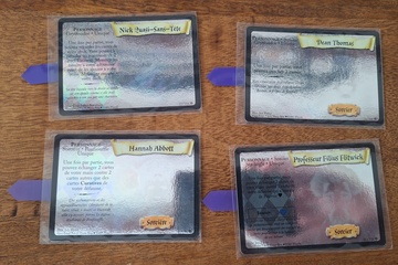 Afbeelding van Harry Potter Character Trading cards 4 stuks