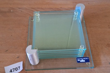 Afbeelding van leonardo Glazen onderleggers