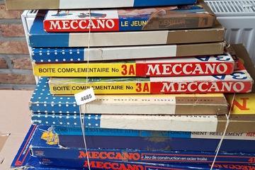 Afbeelding van Lot lege Meccano dozen 