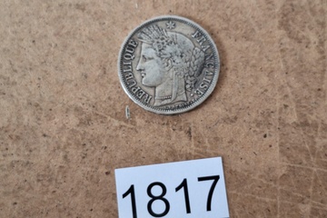 Afbeelding van Frankrijk Zilver munt 5 Francs 