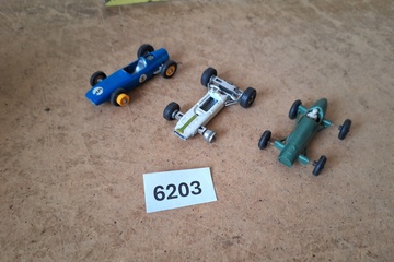 Afbeelding van Penny, Corgi Toys, Set van 3 miniatuur Formule 1 racewagens