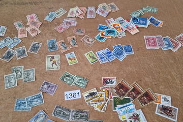 Afbeelding van oude postzegels Belgisch congo ea