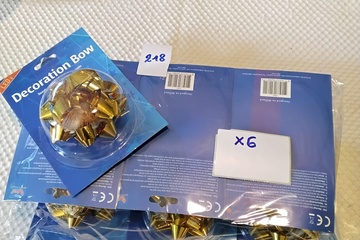 Afbeelding van 6x Gouden LED-strik
