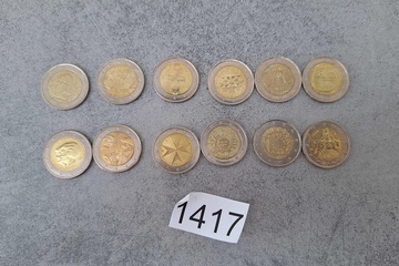 Afbeelding van 2 Euro Munten 12 stuks
