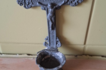 Afbeelding van Kruis Tin H 22cm