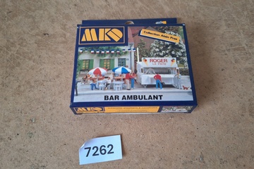 Afbeelding van MKD Bar Ambulant "Roger La Frite" plastic bouwpakket (Collection Alain Pras) (1:87)