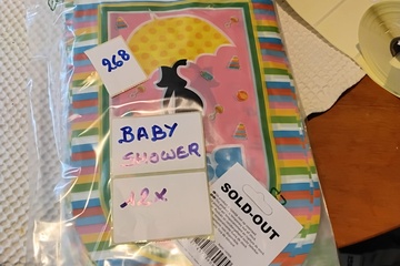 Afbeelding van 12x Vlaggenlijn Baby Shower