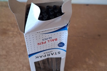 Afbeelding van Starpak Balpennen 50 stuks Zwart