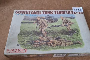 Afbeelding van Dragon, Soviet Anti-Tank Team 1942-43 nr. 6015 modelbouwset 1:35