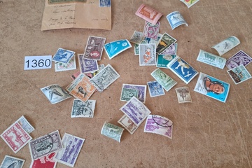 Afbeelding van Oude postzegels mix wereld