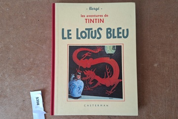 Afbeelding van Hergé Les Aventures de Tintin Le lotus Bleu album