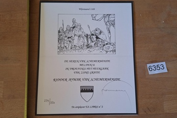 Afbeelding van Ex-Libris prent