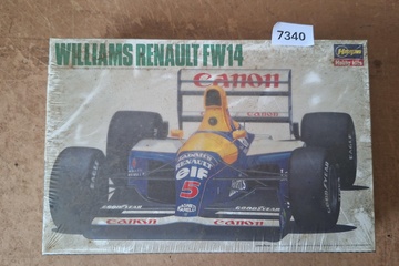 Afbeelding van Hasegawa Williams Renault FW14 plastic modelbouwset (1:24)