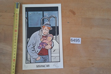 Afbeelding van Ex-Libris prent
