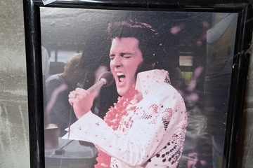 Afbeelding van Kader met poster Elvis