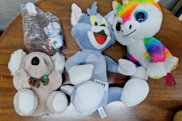 Afbeelding van Knuffels 4 stuks 