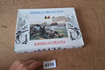 Afbeelding van Accurate Figures Ltd, American Revolution American Militia miniatuurfiguren set 1:72