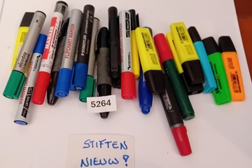Afbeelding van Lot stiften oa fluo nieuw