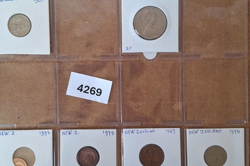 Afbeelding van lot munten Australie & Nieuw Zeeland