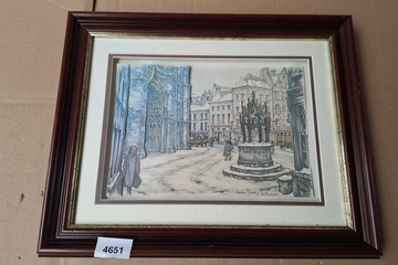 Afbeelding van Anton Pieck kader Antwerpen