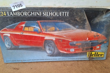 Afbeelding van Heller Lamborghini Silhouette modelbouwdoos 762 (1:24)