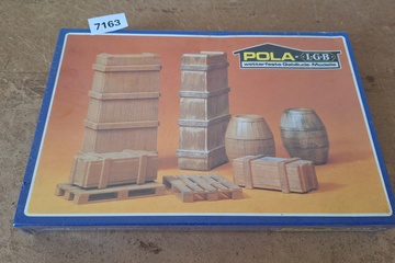 Afbeelding van Pola / LGB Ladegut-Zubehör kisten en vaten accessoireset 330995 (1:22.5)