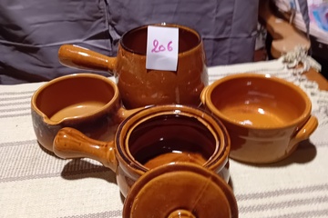 Afbeelding van Kookpotjes ed aardewerk set