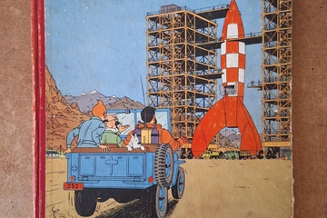Afbeelding van Hergé Les Aventures de Tintin Objectif Lune album