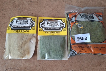 Afbeelding van Woodland Scenics Natural Straw & Light Green Field Grass & Coarse Turf Set