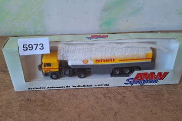 Afbeelding van AMW Spezial, MAN F2000 Tanker Truck 'Shell', 1:87