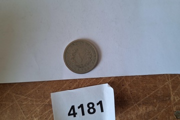 Afbeelding van 5 Cents munt Amerika 1897