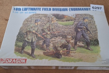 Afbeelding van Dragon, 16th Luftwaffe Field Division (Normandy 1944) nr. 6297 modelbouwset 1:35