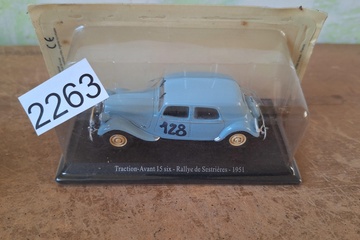Afbeelding van Traction Avant 15 Six Rallye de Sestieres - 1951 Atlas editions