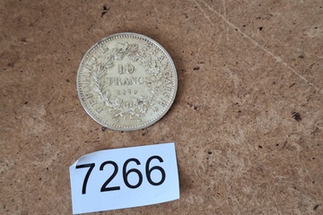 Afbeelding van Zilver munt Frankrijk 10 Fr