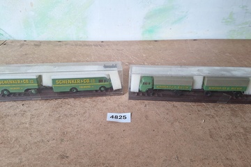 Afbeelding van Schenker & Co Modelvrachtwagens 2 stuks