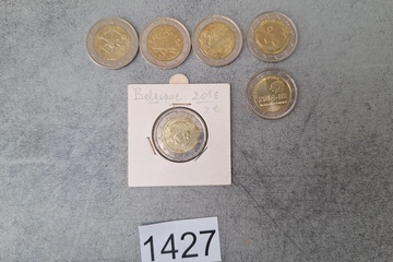 Afbeelding van 2 Euro Munten 6 stuks