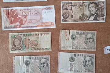 Afbeelding van Oude bankbiljetten