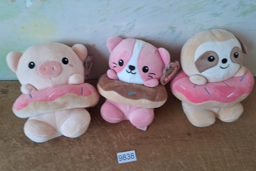 Afbeelding van Kawaii Knuffels 3 stuks