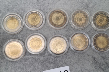 Afbeelding van 2 Euro Munten 10 stuks