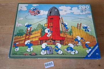Afbeelding van Ravensburger Smurfen puzzel gecontroleerd & volledig