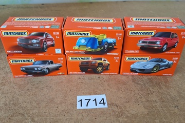 Afbeelding van Matchbox Modelauto's 6 stuks