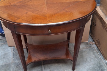 Afbeelding van Houten bijzettafel