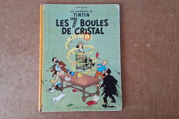 Afbeelding van Hergé Les Aventures de Tintin les 7 Boules de Cristal album