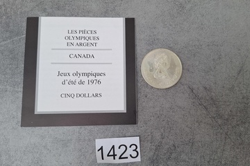 Afbeelding van Olympische spelen zilver Munt 5 Dollar