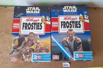 Afbeelding van Star Wars Kellog's Frosties game packs ongeopend