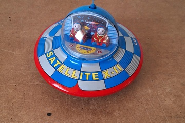 Afbeelding van Satellite X-II ruimteschotel blikken speelgoed
