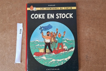 Afbeelding van Hergé Les Aventures de Tintin Coke En Stock Album