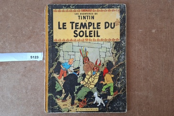 Afbeelding van Hergé Les Aventures de Tintin Le temple Du Soleil album
