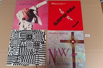Afbeelding van Simply red & Simple Minds Lp's
